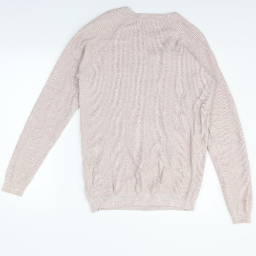Peacocks Womens Beige   Pullover Jumper Size M