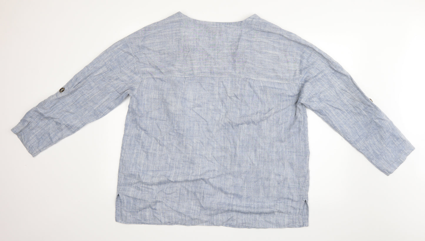F&F Womens Blue   Cardigan Jumper Size 14