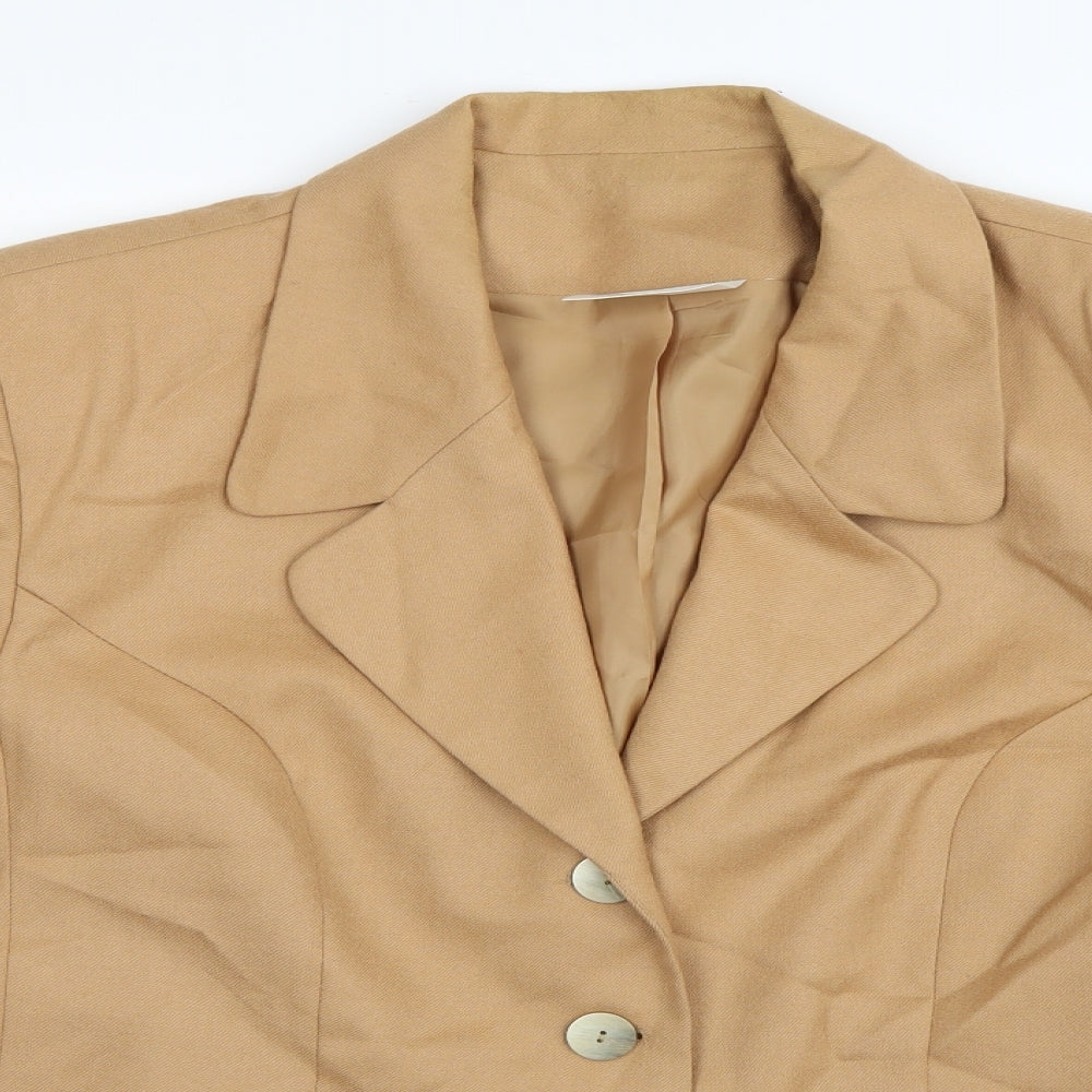 Mariett Womens Beige   Kimono Jacket Size 20