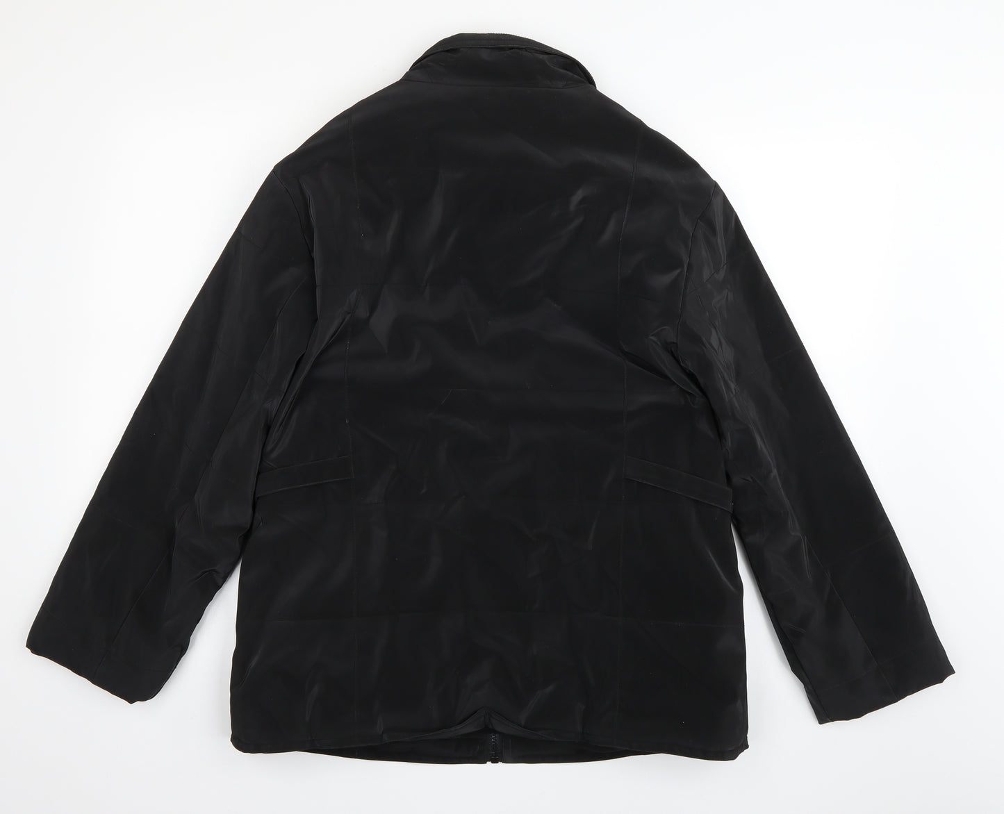 interval Womens Black   Biker Coat Size 12