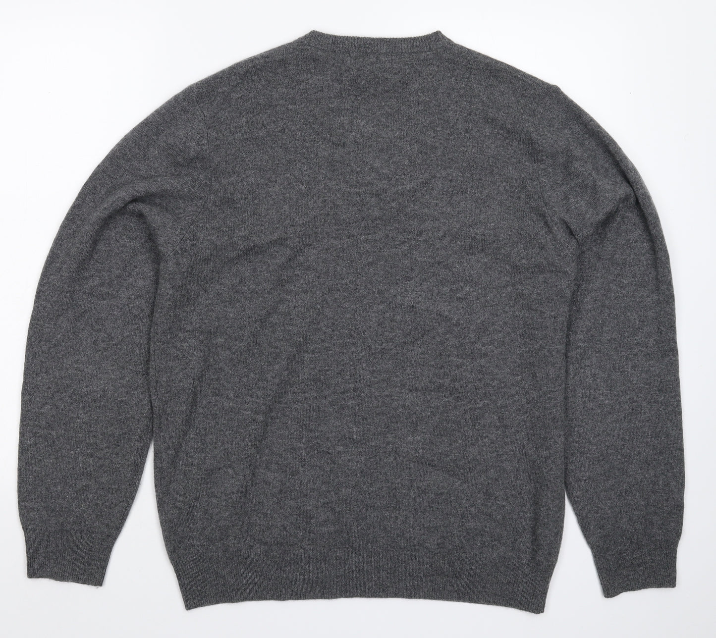 Marks and Spencer Mens Grey  Knit Pullover Jumper Size M