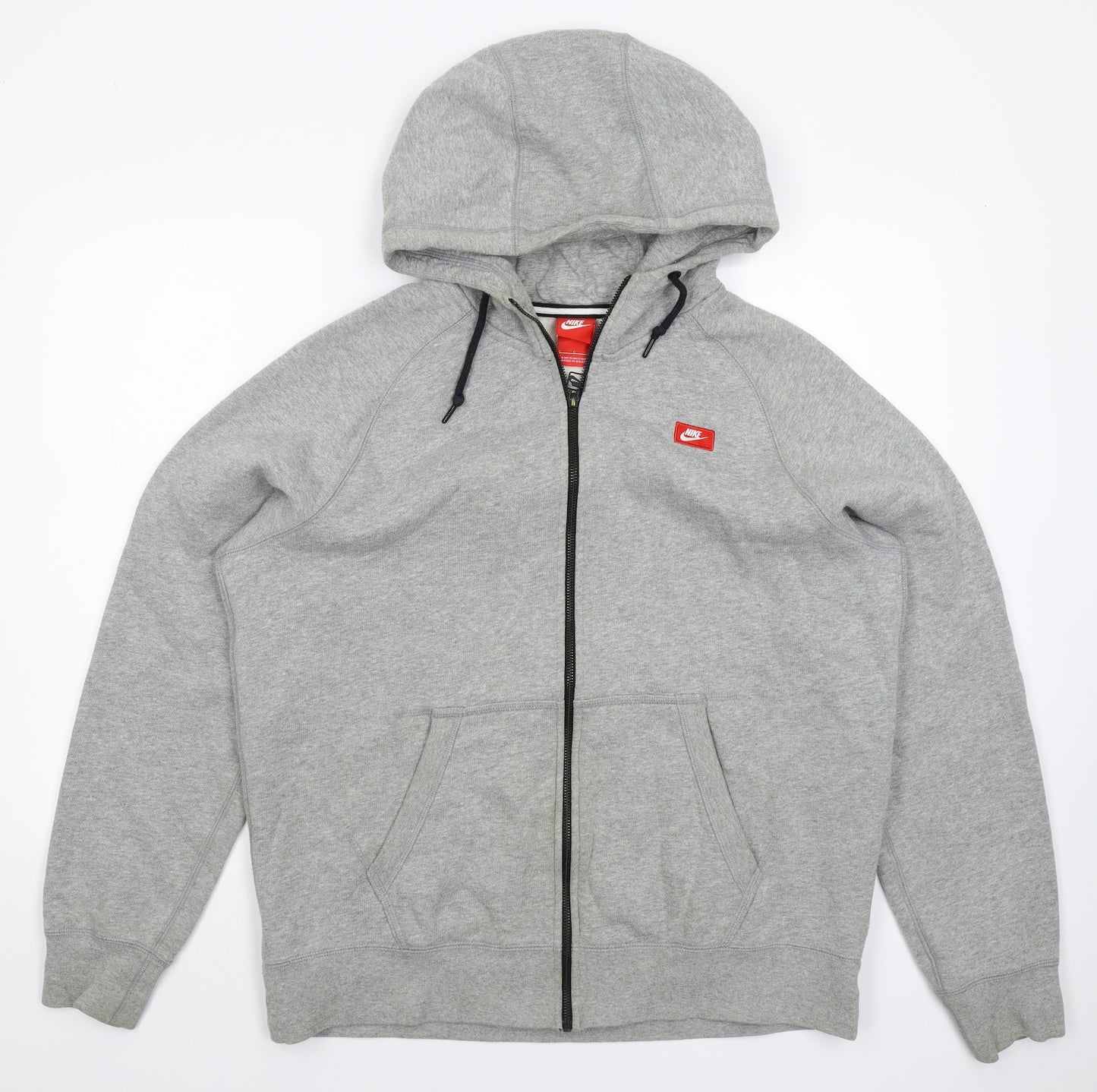 Nike Mens Grey   Full Zip Hoodie Size L