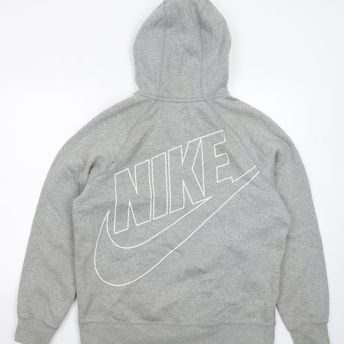 Nike Mens Grey   Full Zip Hoodie Size L
