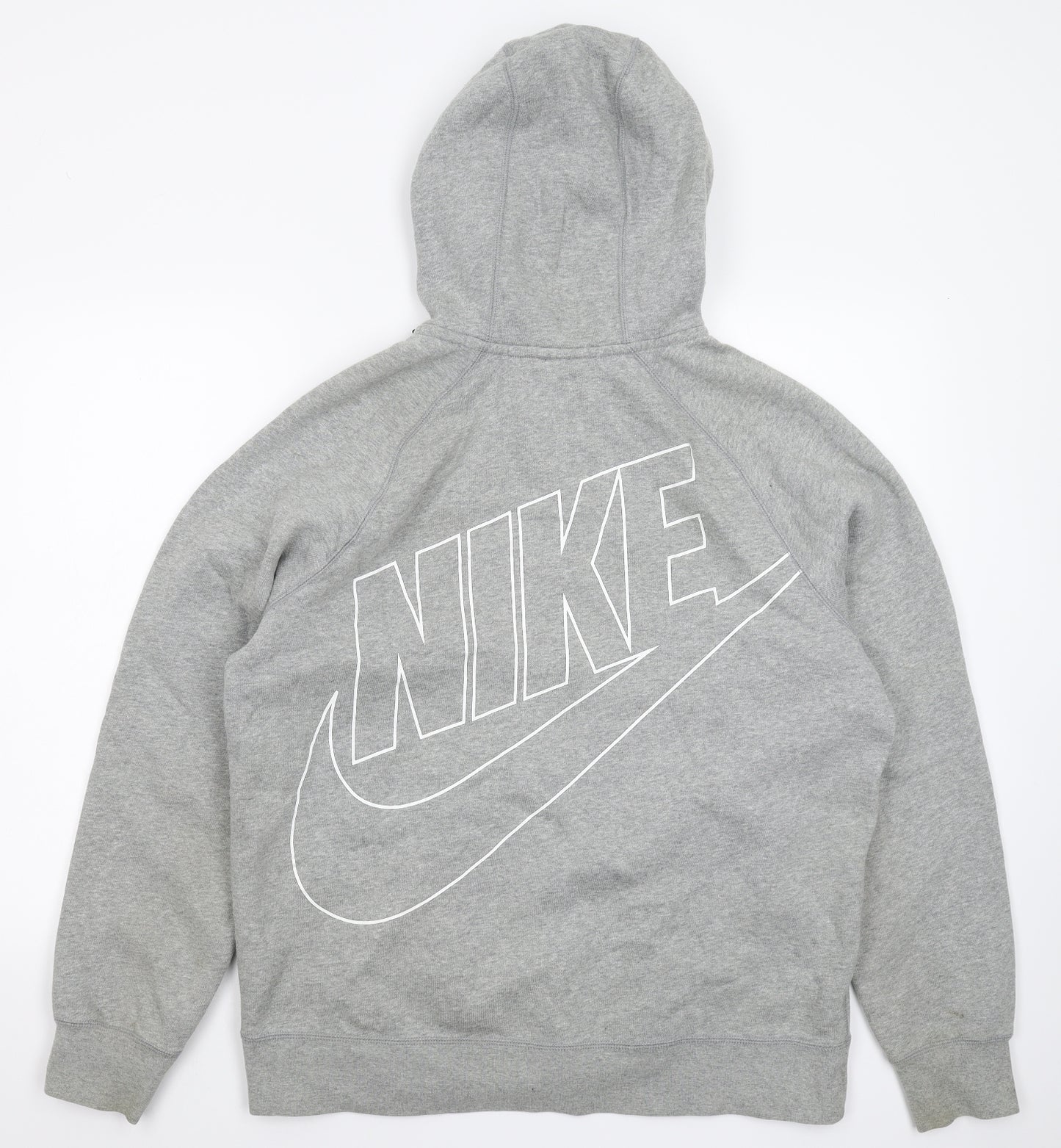 Nike Mens Grey   Full Zip Hoodie Size L