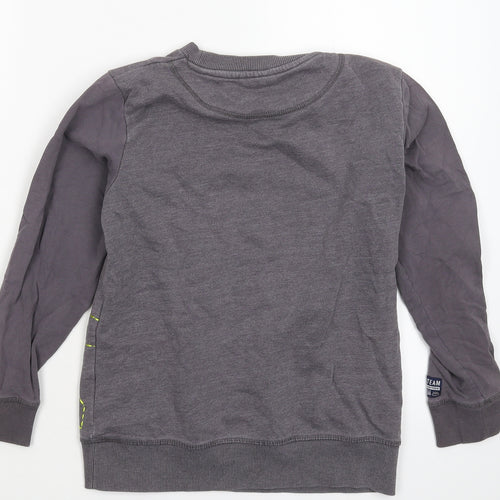 name it Boys Grey   Pullover Sweatshirt Size 9-10 Years