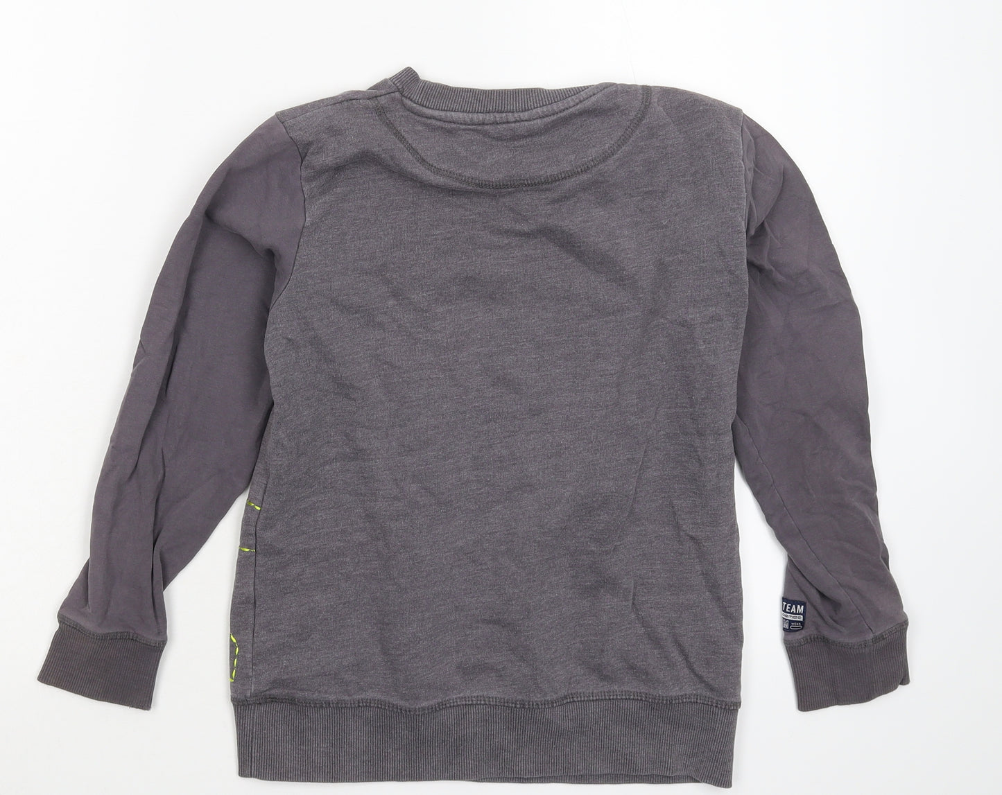 name it Boys Grey   Pullover Sweatshirt Size 9-10 Years