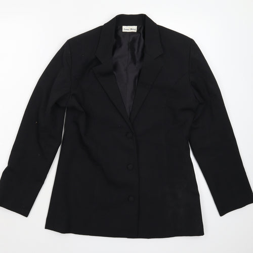 Saman Mehdi Womens Black   Jacket Suit Jacket Size 12