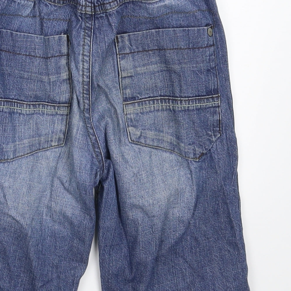 George Boys Blue  Denim Bermuda Shorts Size 7-8 Years