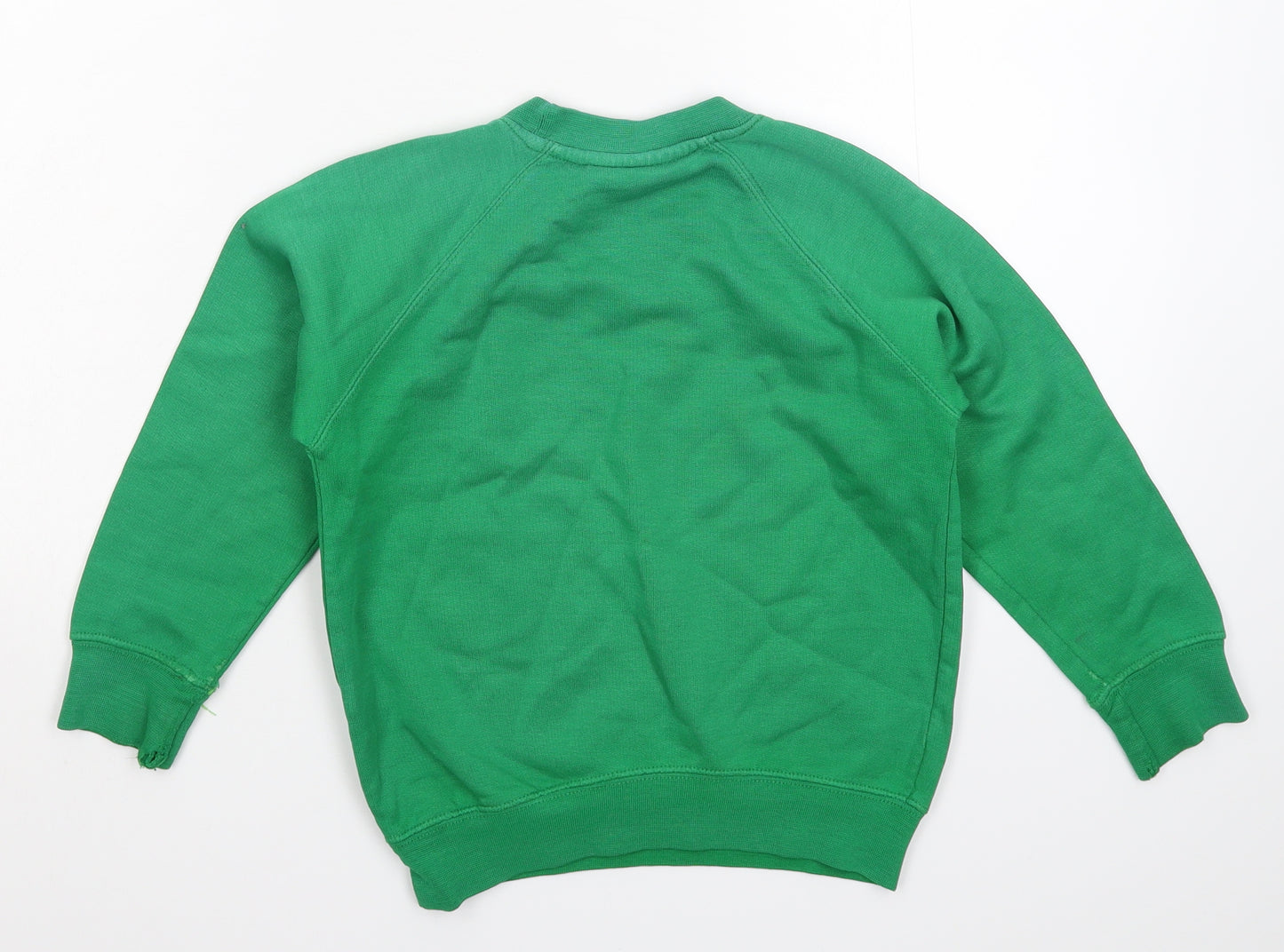 Preworn Boys Green   Pullover Sweatshirt Size S