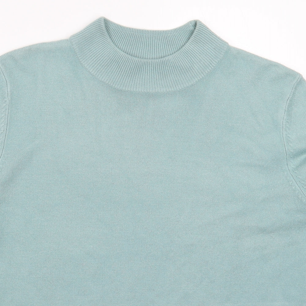 Papaya Womens Grey  Knit Pullover Jumper Size 16