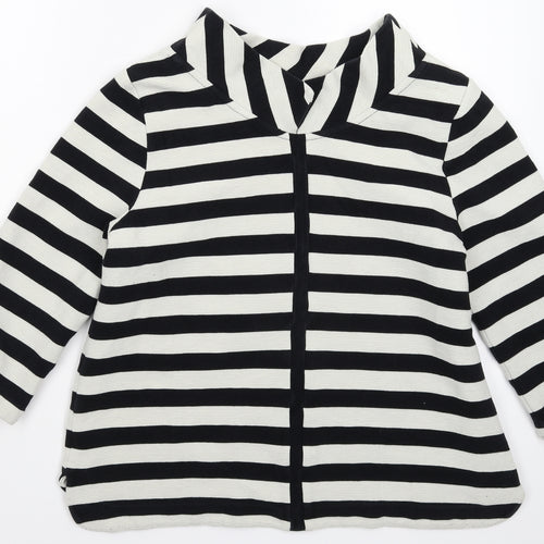 Boden Womens Multicoloured Striped  Pullover Sweatshirt Size 18