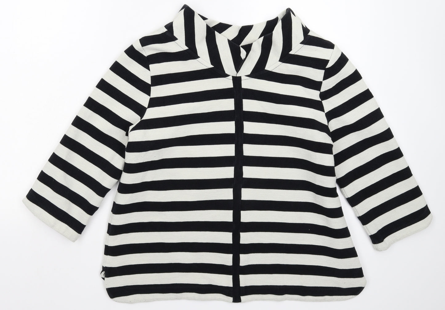 Boden Womens Multicoloured Striped  Pullover Sweatshirt Size 18