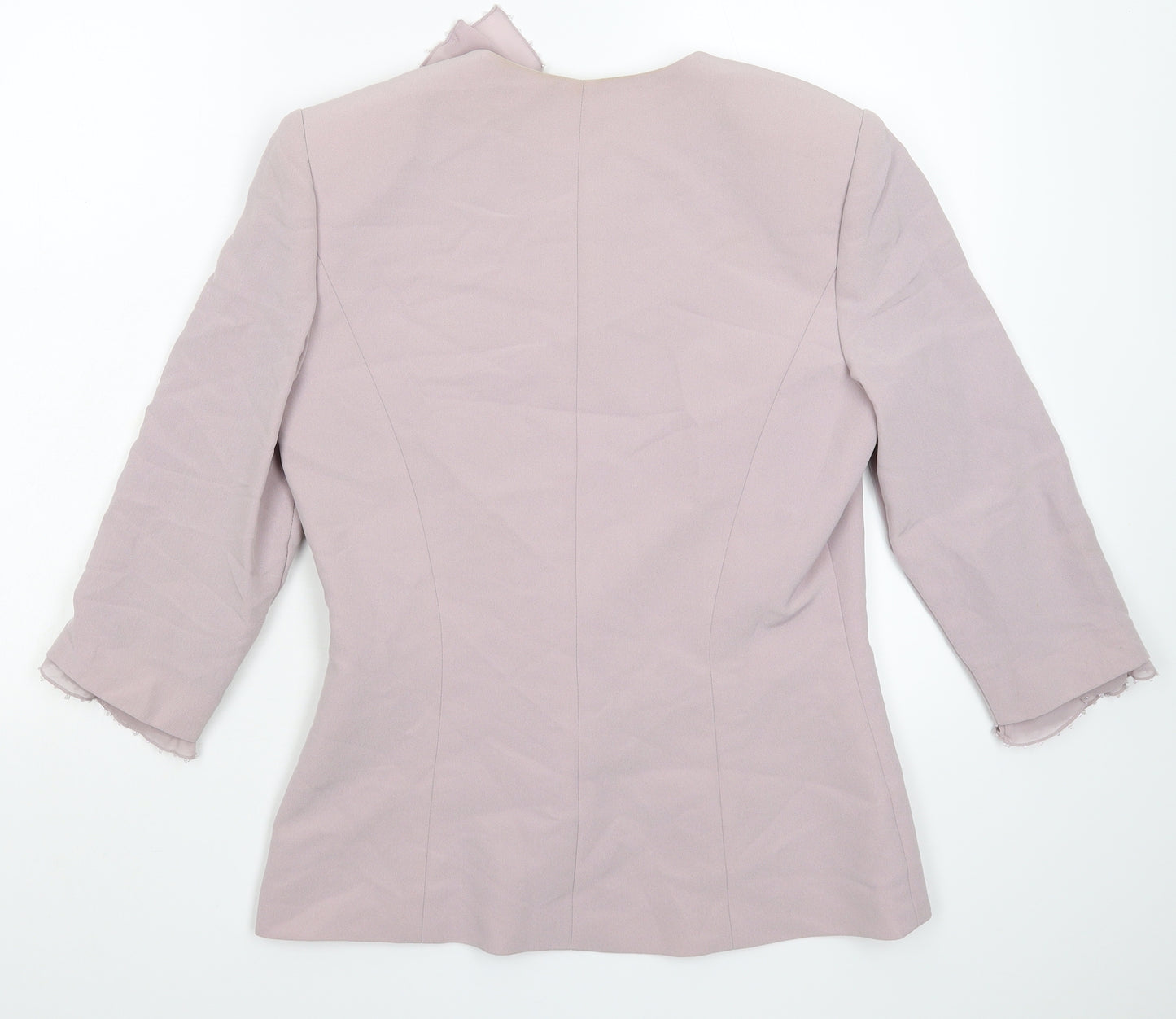 Cameron Blake Womens Pink   Jacket Blazer Size 10