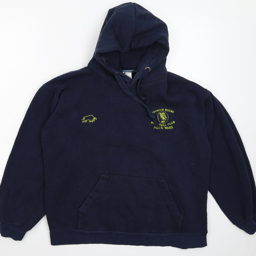 Raging Bull Mens Blue   Pullover Hoodie Size S
