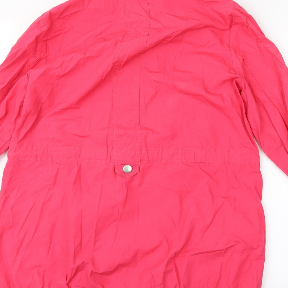 M&S Womens Pink   Jacket Coat Size 12