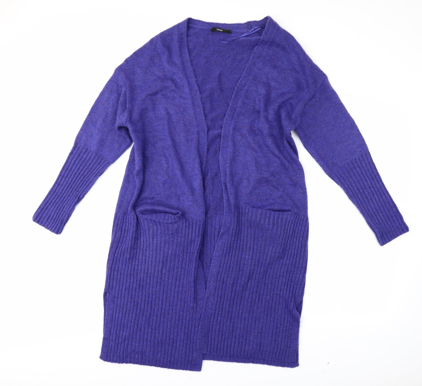 George Womens Blue   Wrap Jumper Size 12
