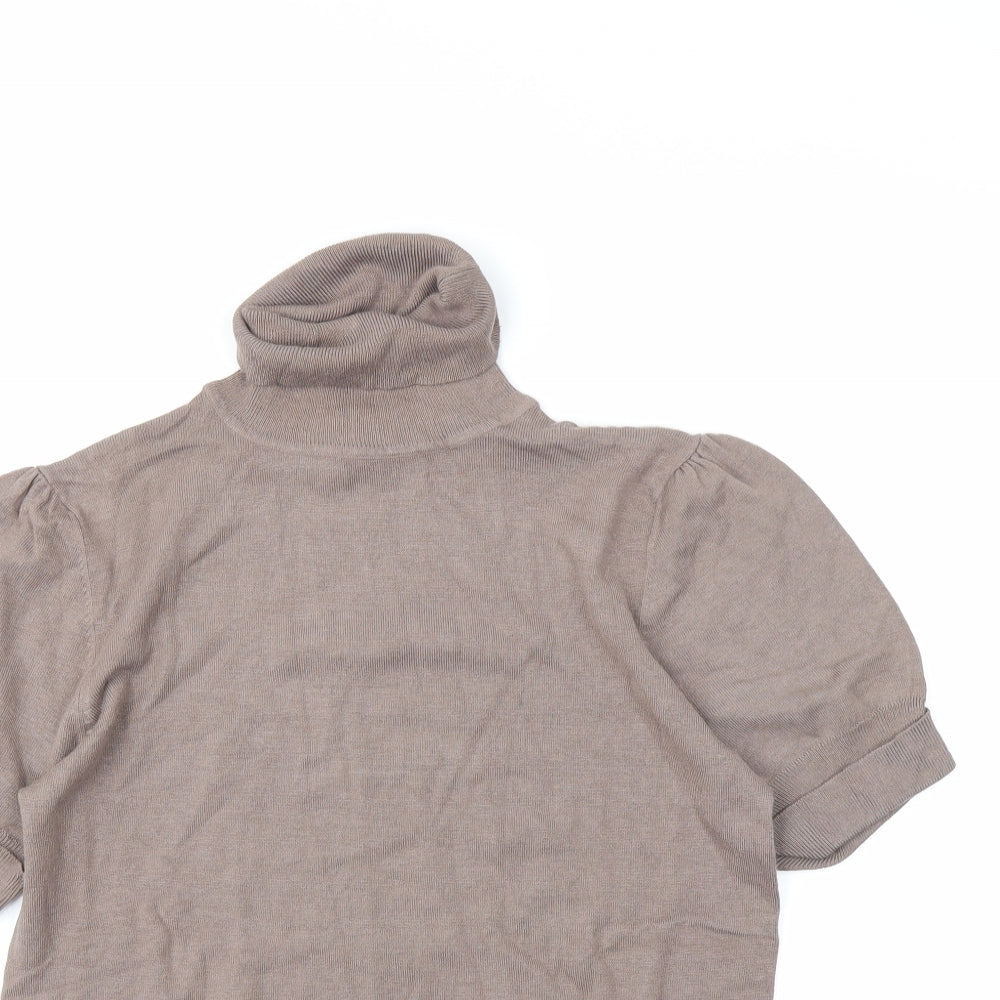 Dorothy Perkins Womens Brown    T-Shirt Size 14