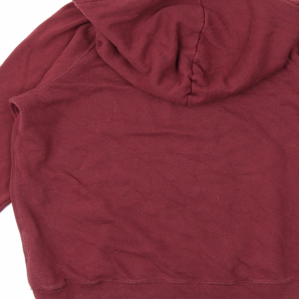 Jack Wills Womens Red   Pullover Hoodie Size 8