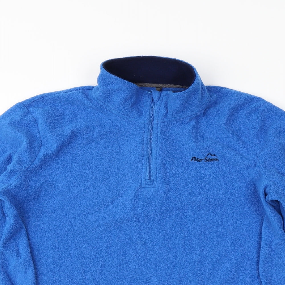 Peter Storm Boys Blue   Henley Jumper Size 13 Years