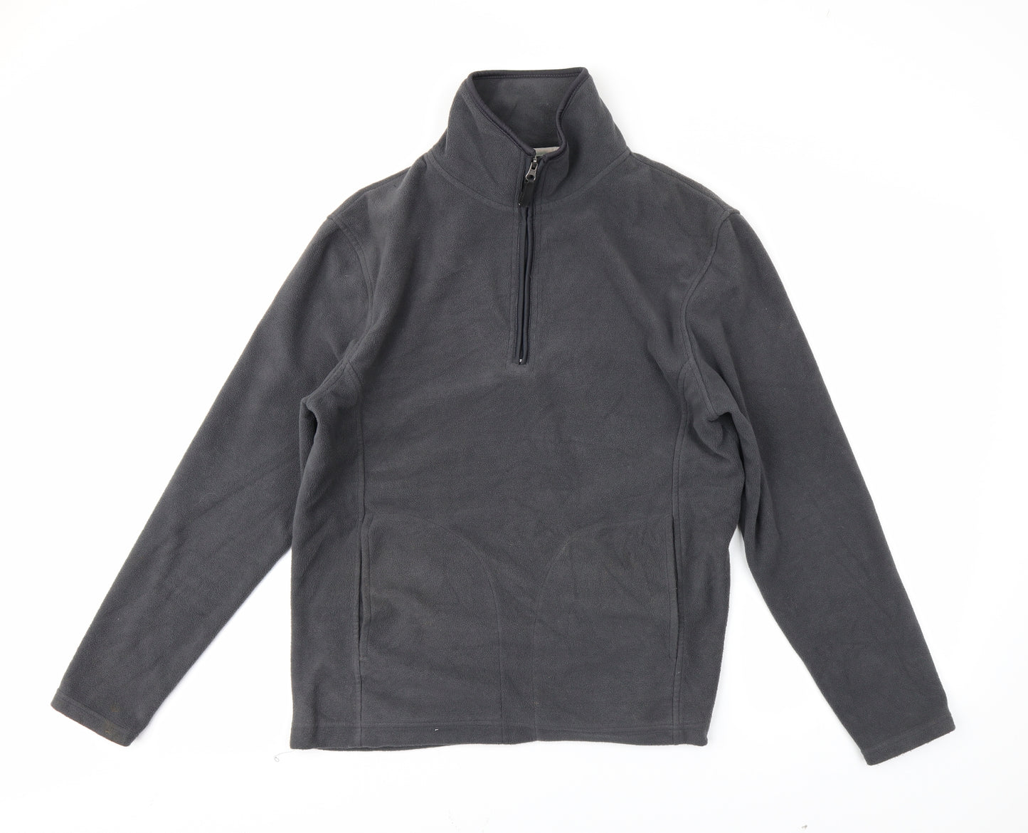 Cedar Wood State Mens Grey   Henley Jumper Size M