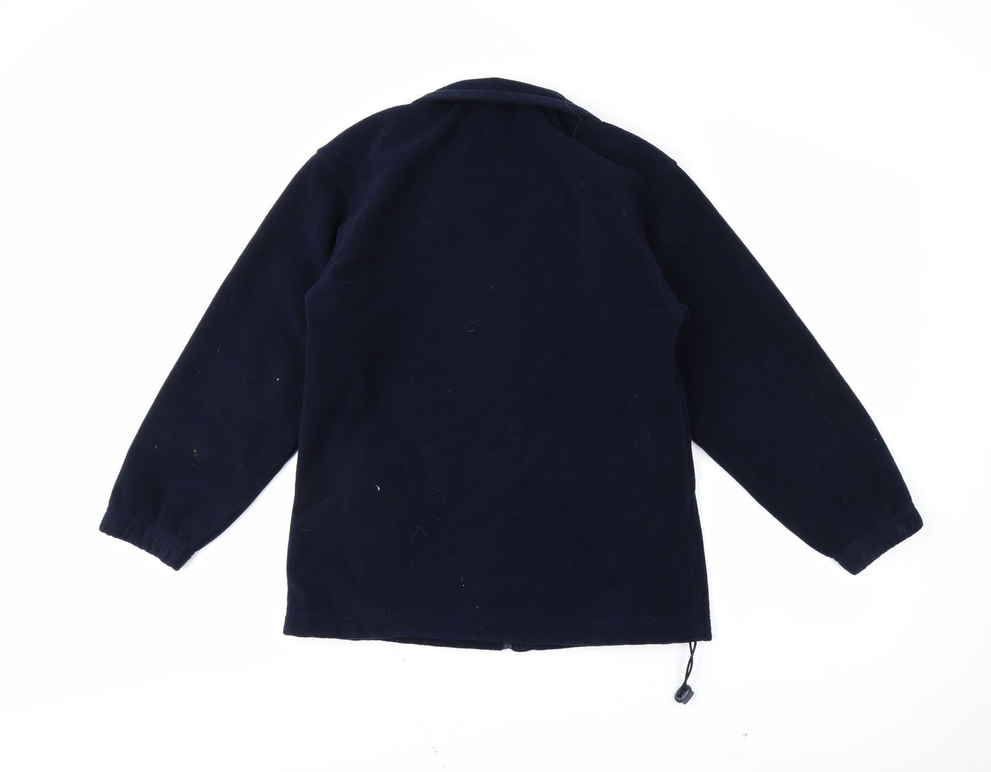 M&S Womens Blue   Full Zip Jumper Size 10