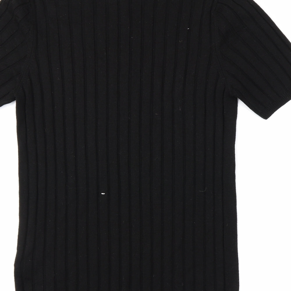 ASOS Womens Black   Tunic T-Shirt Size M