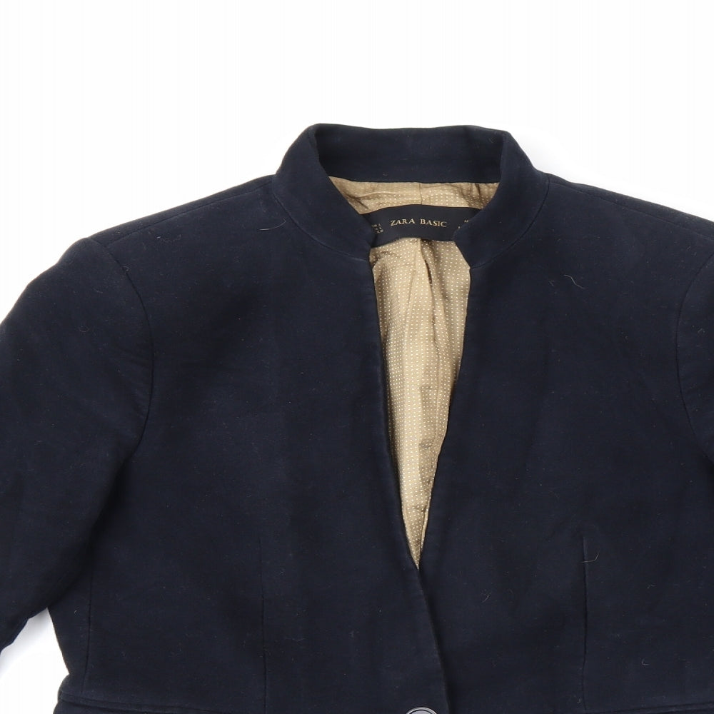 Zara Womens Blue   Jacket Blazer Size L