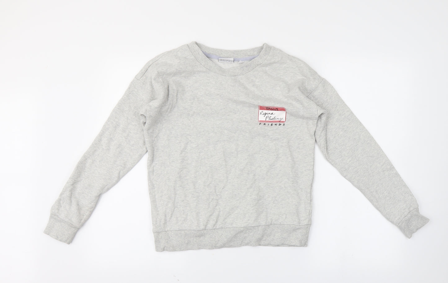 NEXT Womens Grey   Pullover Sweatshirt Size S