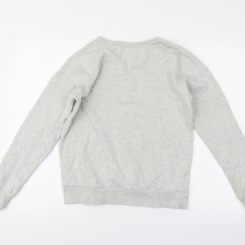 NEXT Womens Grey   Pullover Sweatshirt Size S