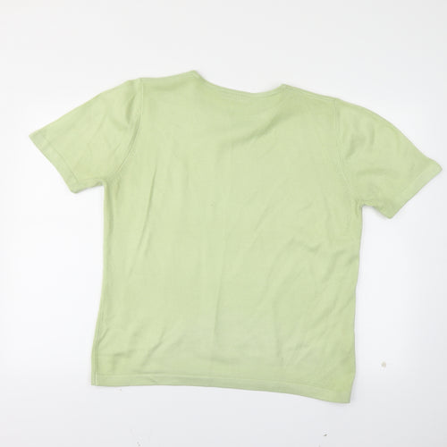 JDV Womens Green   Pullover Jumper Size 14