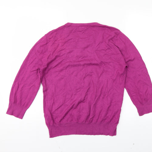 BM Womens Pink   Pullover Jumper Size M