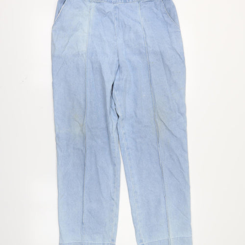 Preworn Womens Blue   Mom Jeans Size 30 L25 in