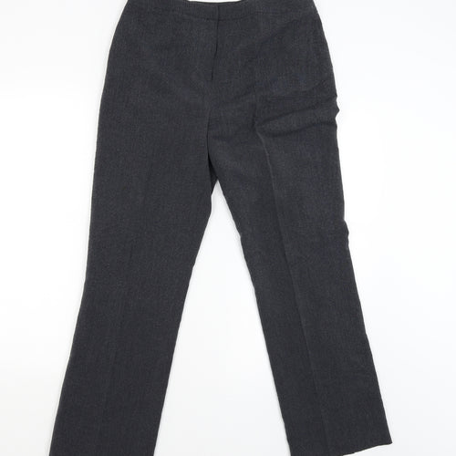 DEBINHAMS Womens Grey   Trousers  Size 12 L29 in