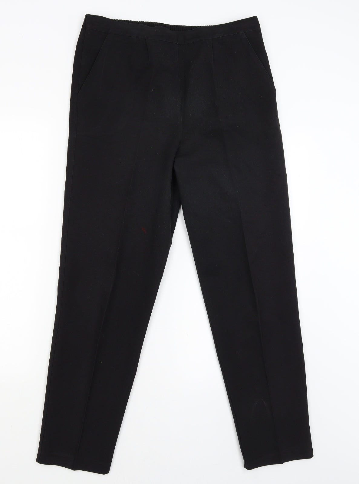 Preworn Womens Black   Trousers  Size 14 L30 in