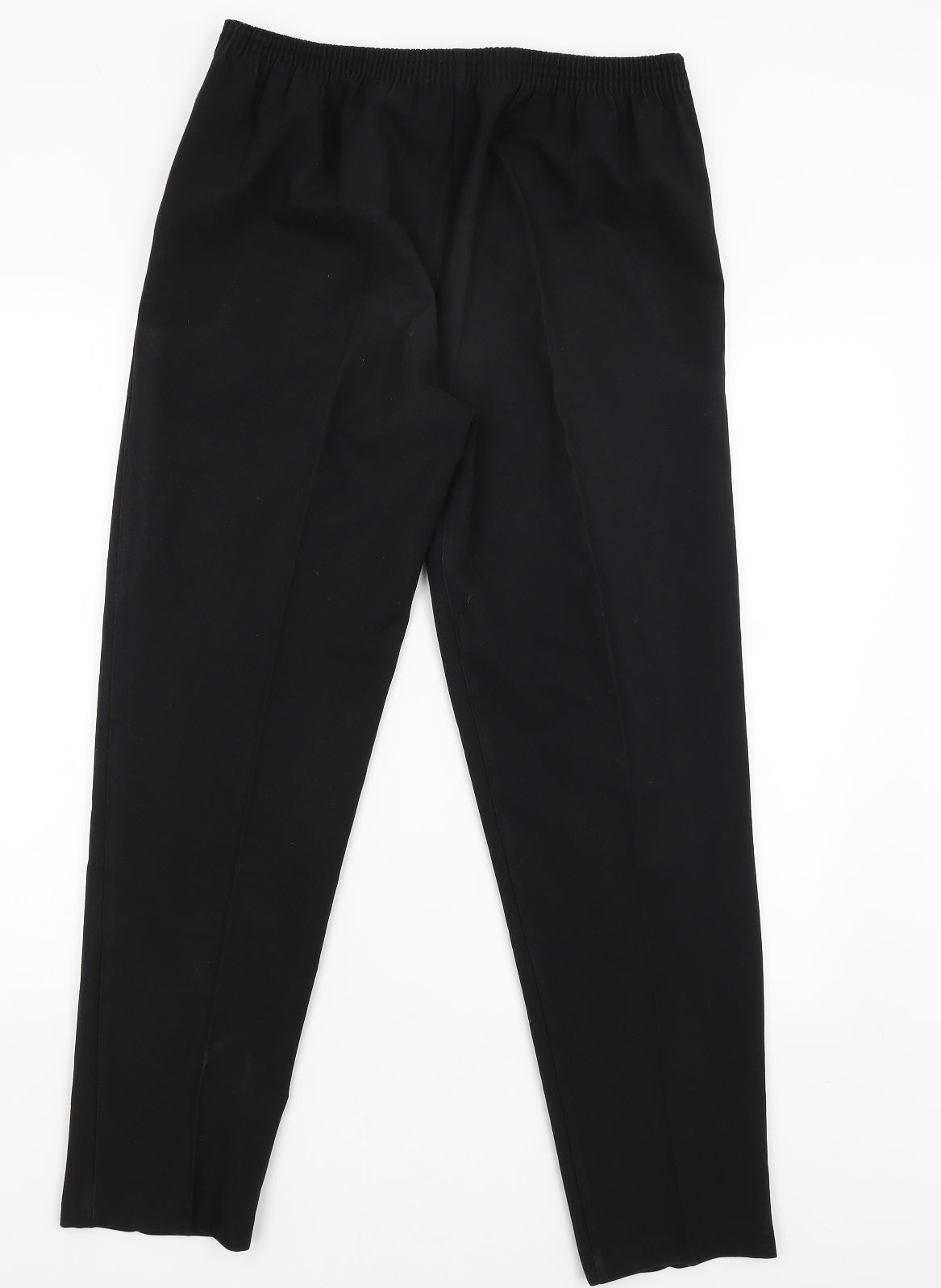 Preworn Womens Black   Trousers  Size 14 L30 in