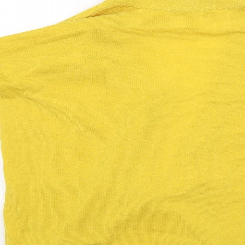 George Womens Yellow   Cardigan Jumper Size M