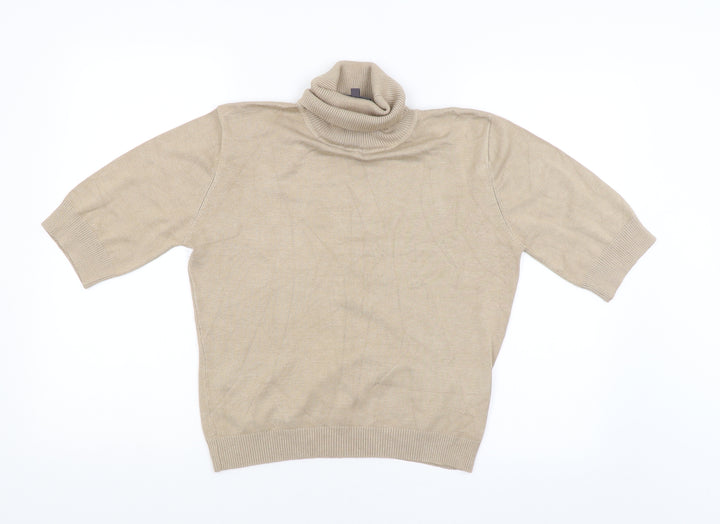 Atmosphere Womens Beige Pullover Jumper Size 14