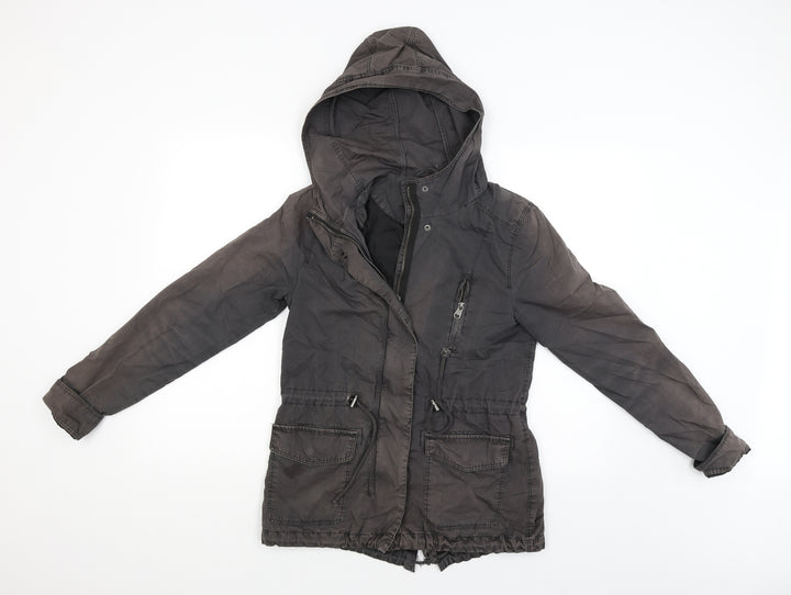Divided Womens Grey Jacket Coat Size 8