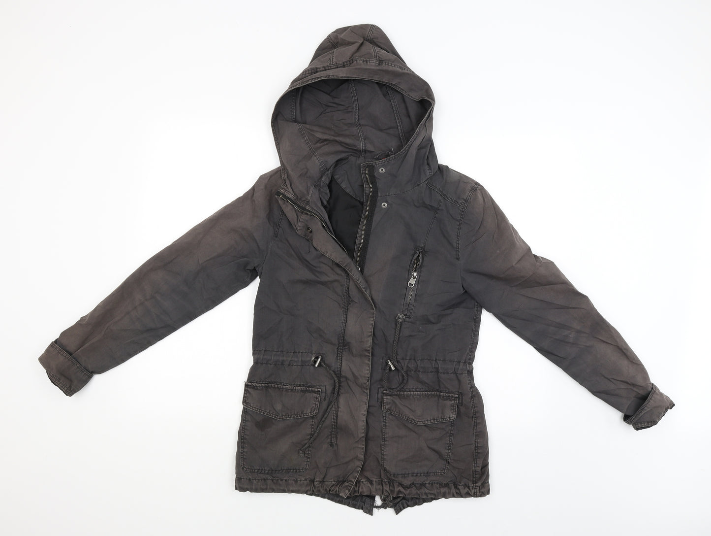 Divided Womens Grey   Jacket Coat Size 8