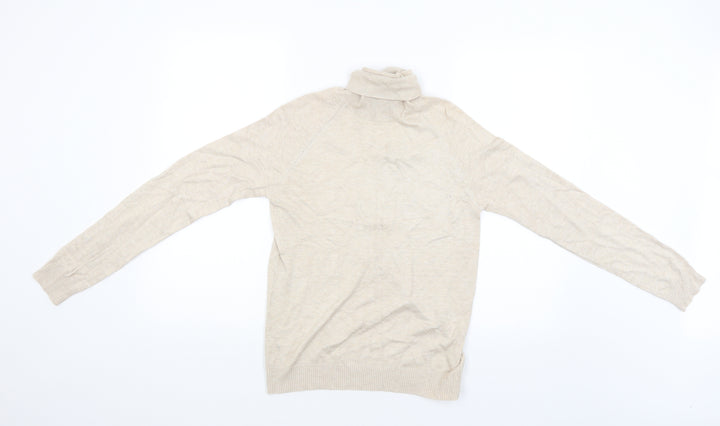 Sfera Womens Beige Pullover Jumper Size M