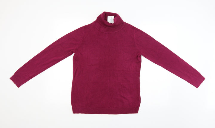 Bonmarché Womens Purple Pullover Jumper Size 12