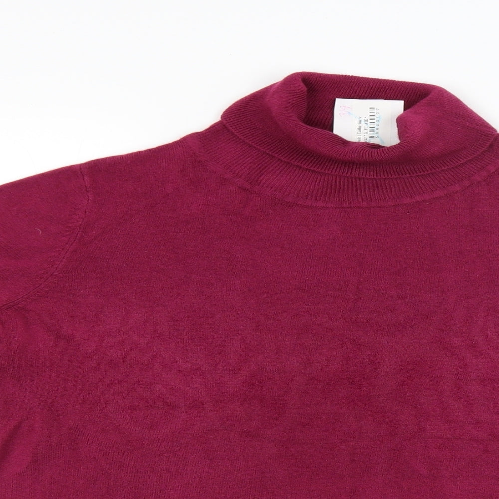 Bonmarché Womens Purple   Pullover Jumper Size 12