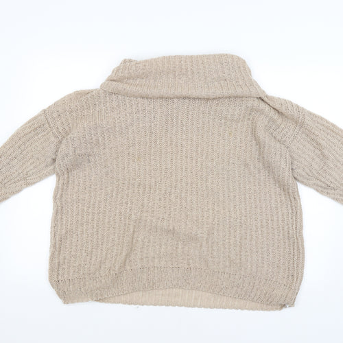 New Look Womens Beige   Pullover Jumper Size 12