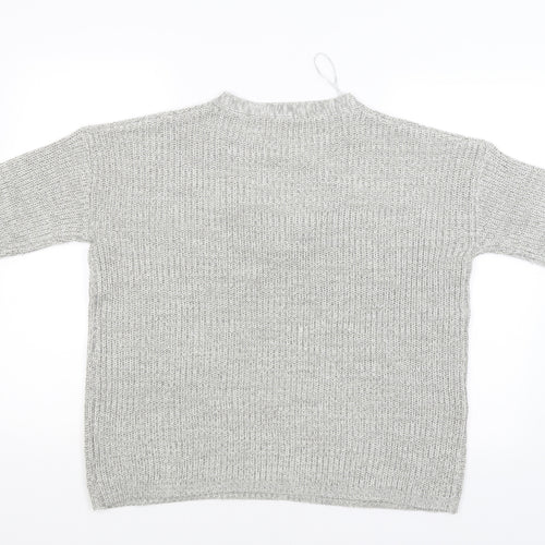 Papaya Womens Grey   Pullover Jumper Size L