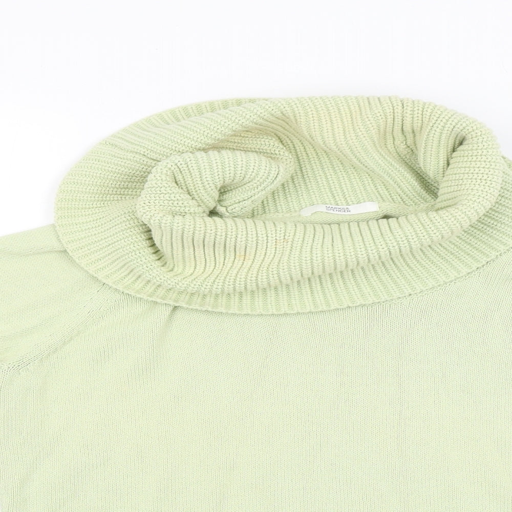Marks and Spencer Womens Green   Pullover Jumper Size 16