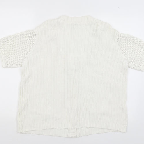 Bonita Womens White   Pullover Jumper Size XL