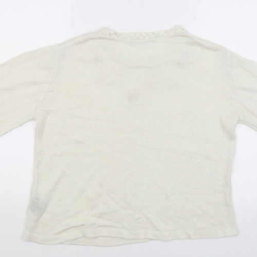 Akal Collection Womens Beige   Pullover Jumper Size S