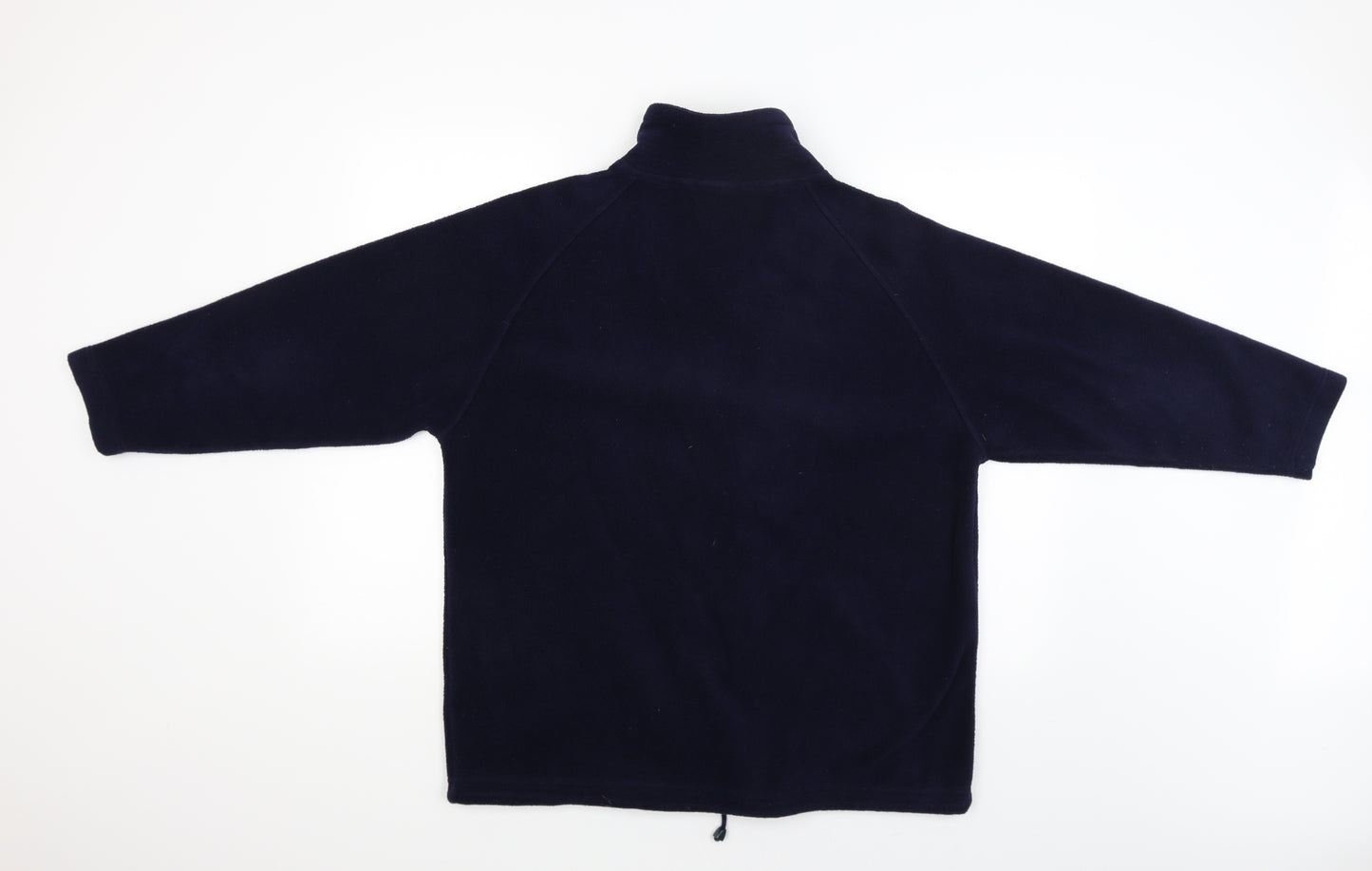 Eastex Womens Blue Floral  Full Zip Jumper Size M