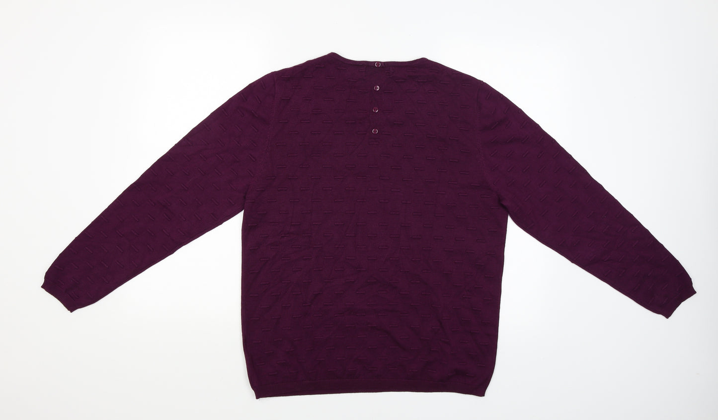 paramour Womens Purple   Pullover Jumper Size XL