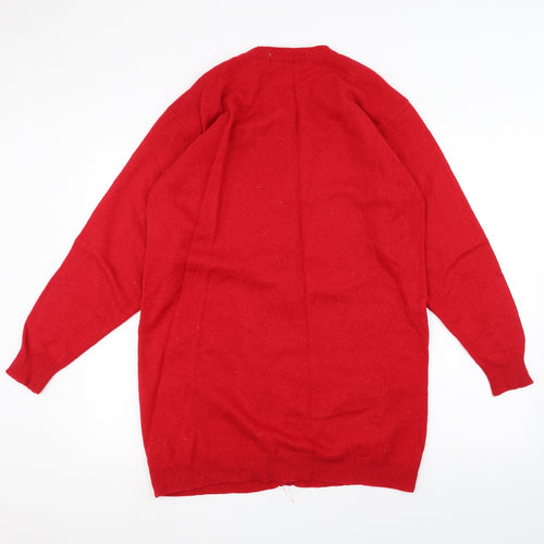 stmichael Womens Red   Jacket Coatigan Size 12
